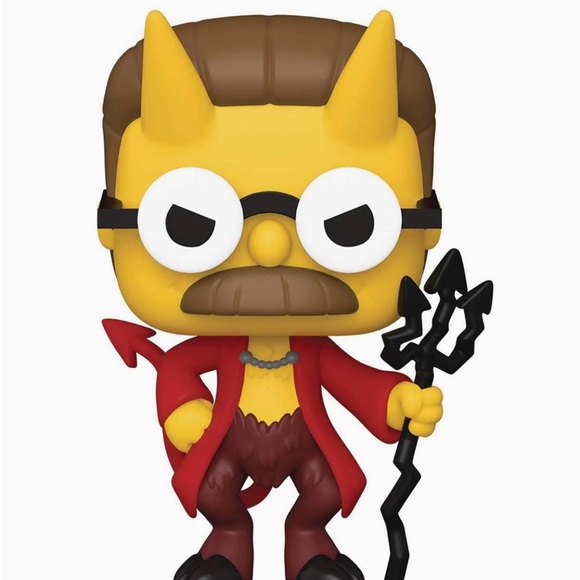pop Other - FUNKO POP! Television. Devil Flanders #1029.